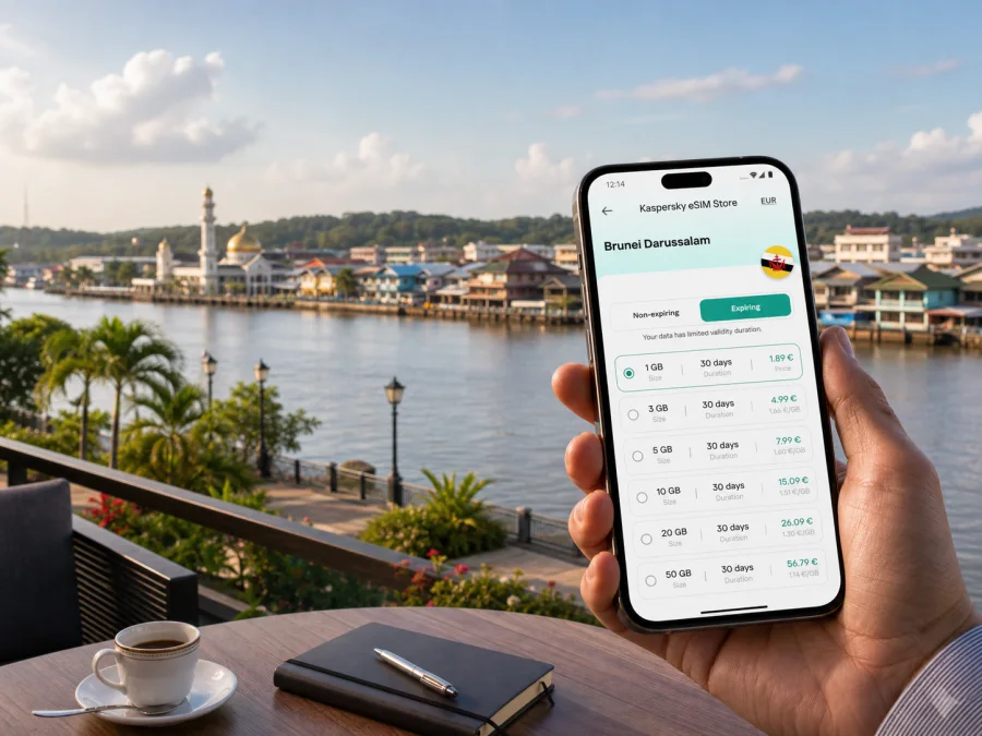 Kuala Belait eSIM for mobile internet
