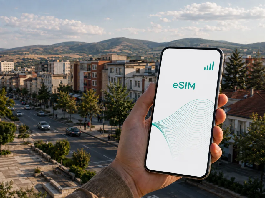 Gjilan eSIM: Mobile Internet for Your Trip