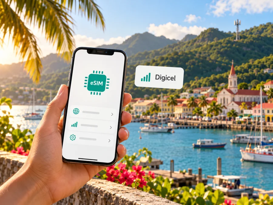 Digicel eSIM in Martinique: what to check