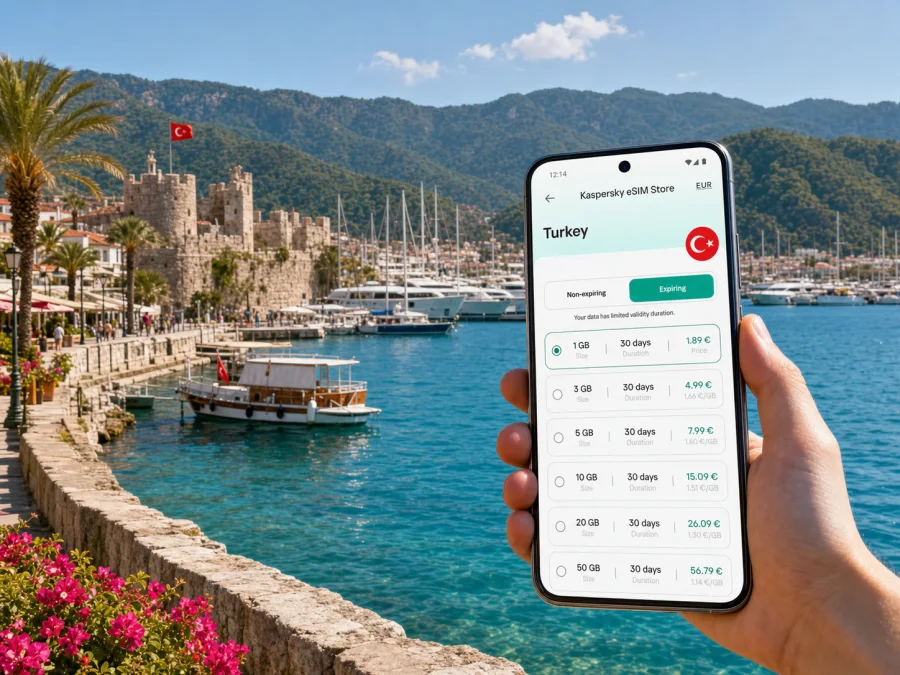 Marmaris eSIM: mobile internet guide