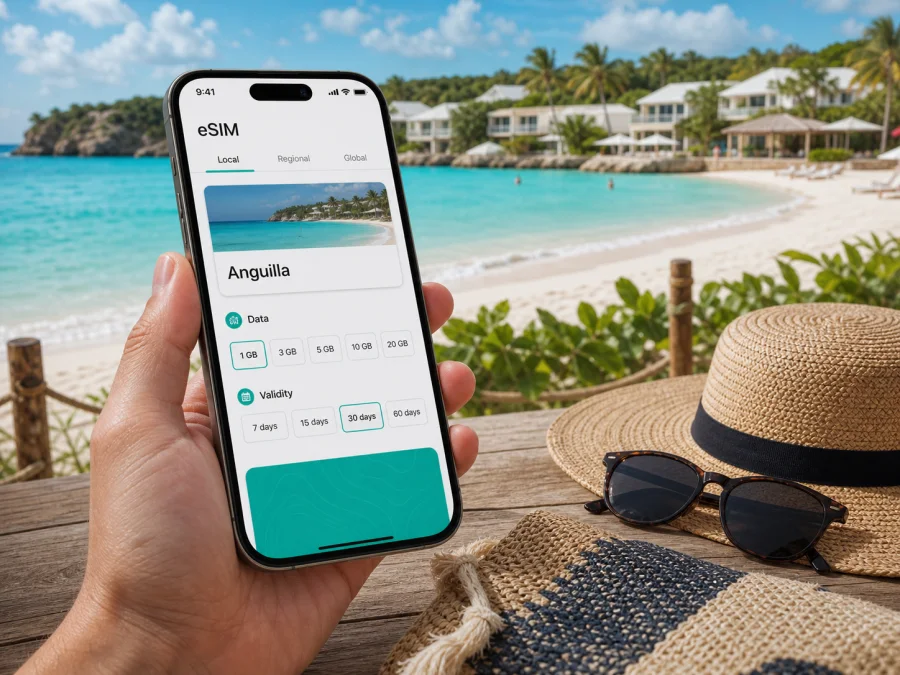 Shoal Bay Village eSIM for Anguilla Travel