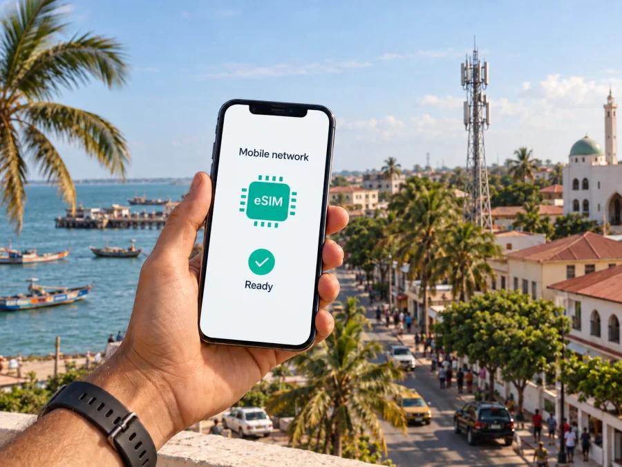 Qcell eSIM in The Gambia: setup guide
