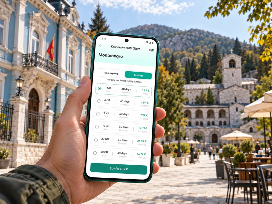 Cetinje eSIM: Mobile Internet for Your Trip