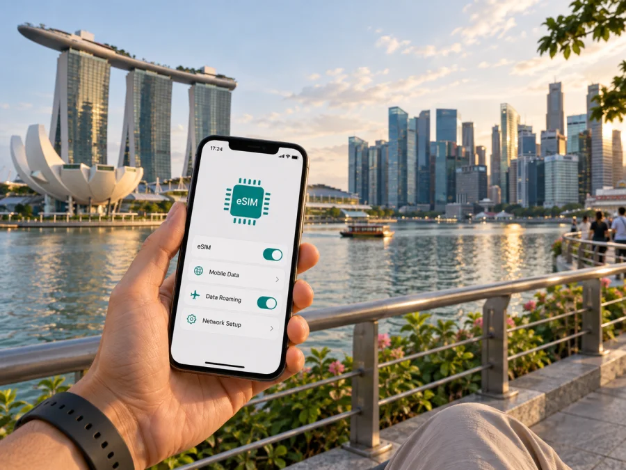 M1 eSIM in Singapore: setup and travel guide