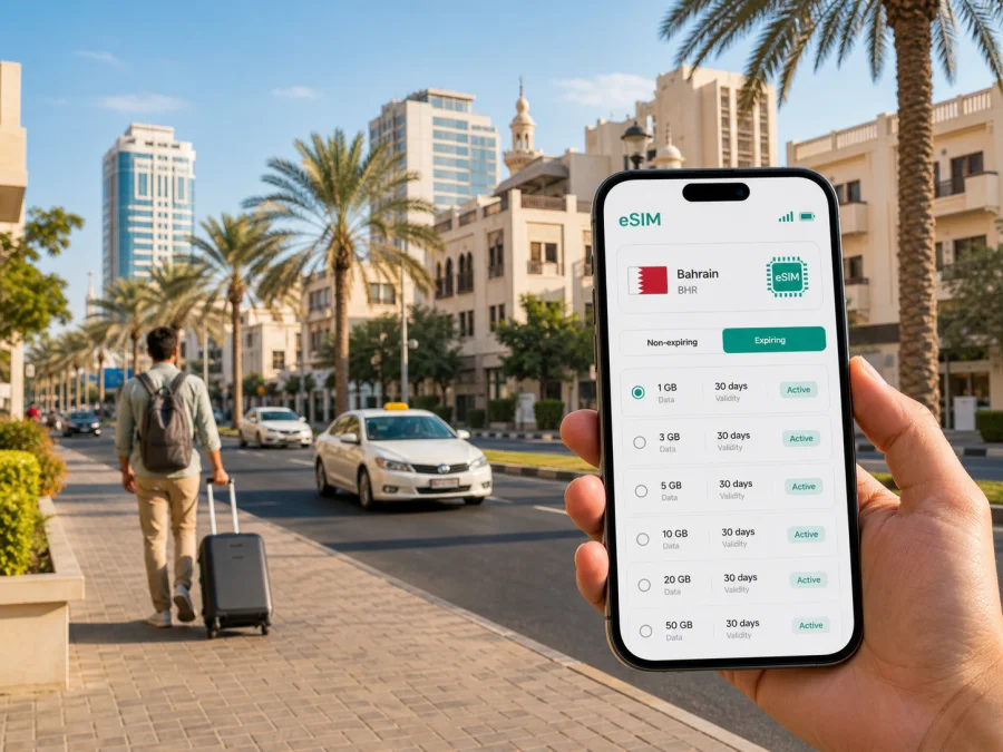 Isa Town eSIM: mobile internet in Bahrain