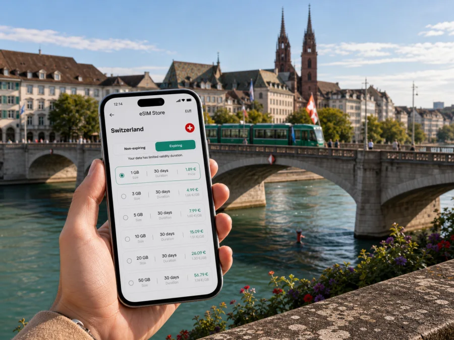 Basel eSIM Guide for Mobile Internet