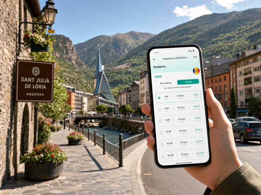 Sant Julia de Loria eSIM: Internet in Andorra