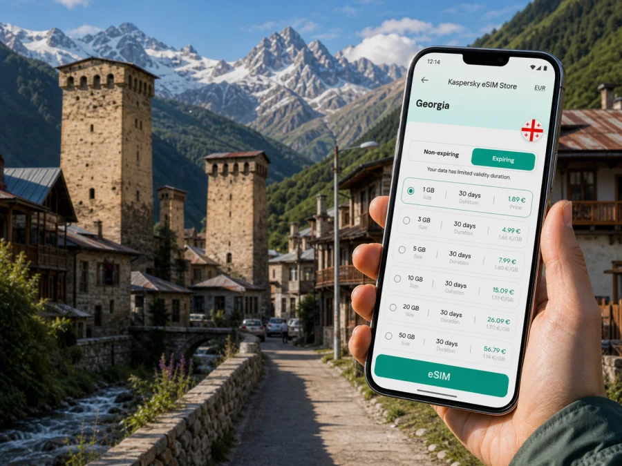 Mestia eSIM: mobile internet for Svaneti travel