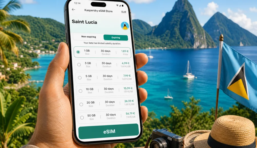 Saint Lucia eSIM: mobile internet guide