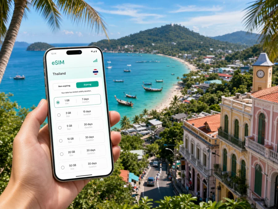 Phuket eSIM: Mobile Internet for Travel