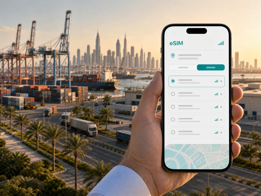 Jebel Ali eSIM for Mobile Internet