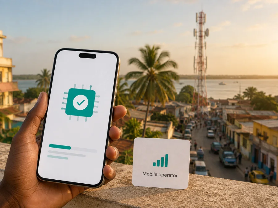 Africell eSIM in Gambia: setup guide