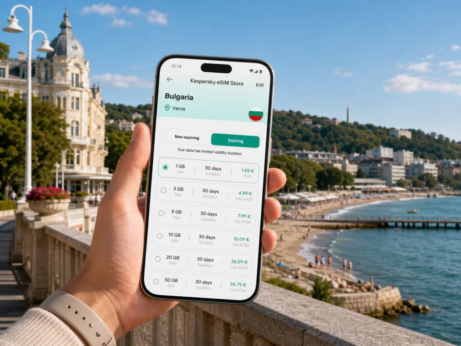 Varna eSIM guide for mobile internet