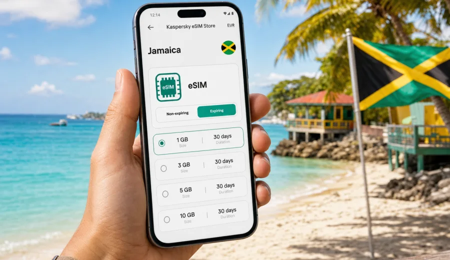 Jamaica eSIM: Mobile Internet for Travel