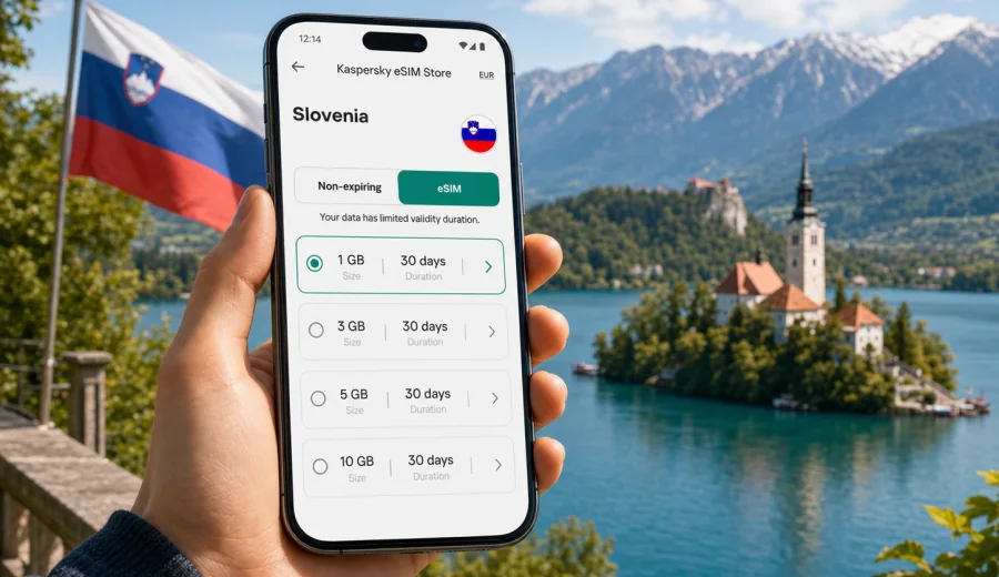 eSIM Slovenia: mobile internet for your trip