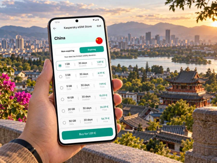 Kunming eSIM: Mobile Internet for Your Trip