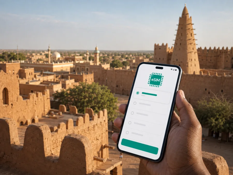 Zinder eSIM: Mobile Connection & Internet in Niger