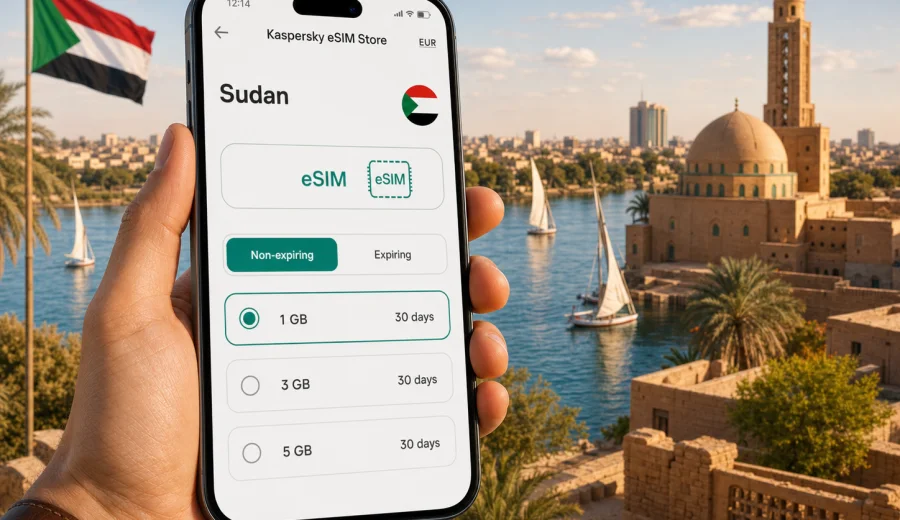 eSIM for Sudan: mobile internet guide