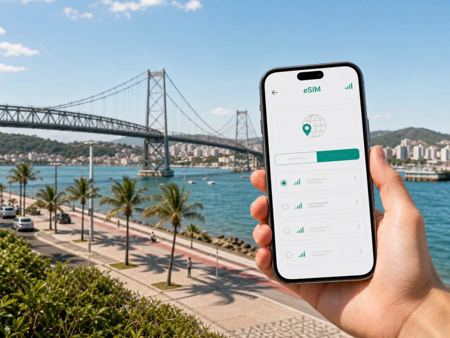 Florianopolis eSIM for Mobile Internet