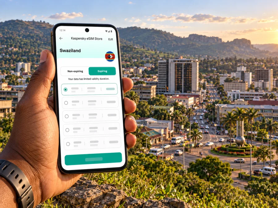 Mbabane eSIM: Mobile Internet in Swaziland