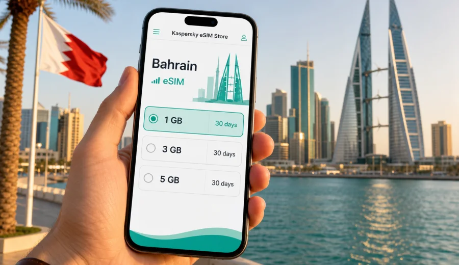 Bahrain eSIM: mobile internet for travel