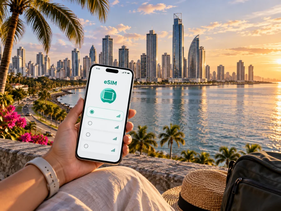 Panama City eSIM for Mobile Internet