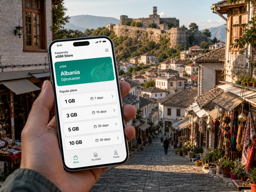 Gjirokaster eSIM: Mobile Internet Guide