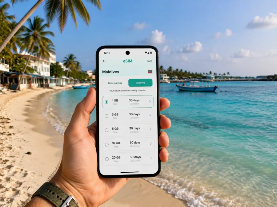 Dhigurah eSIM: Mobile Internet for Island Trips