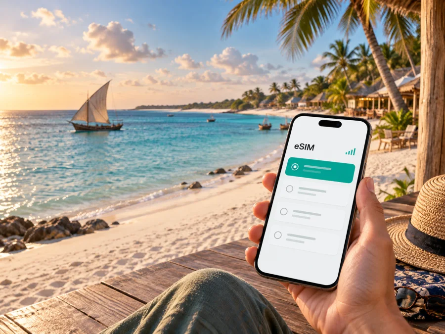 Vilanculos eSIM: Mobile Internet for Your Trip