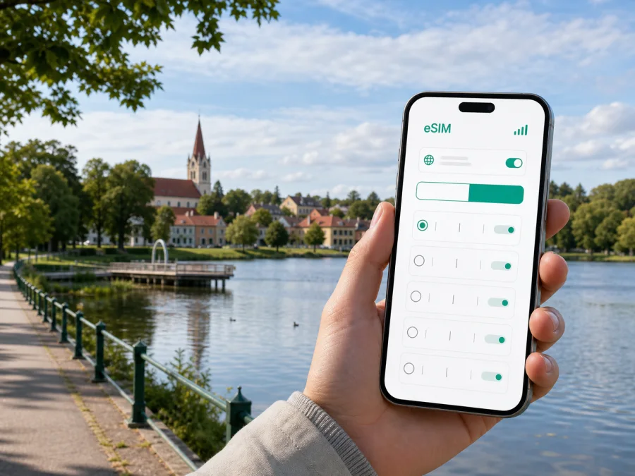 Voru eSIM: Mobile Internet for Estonia Travel