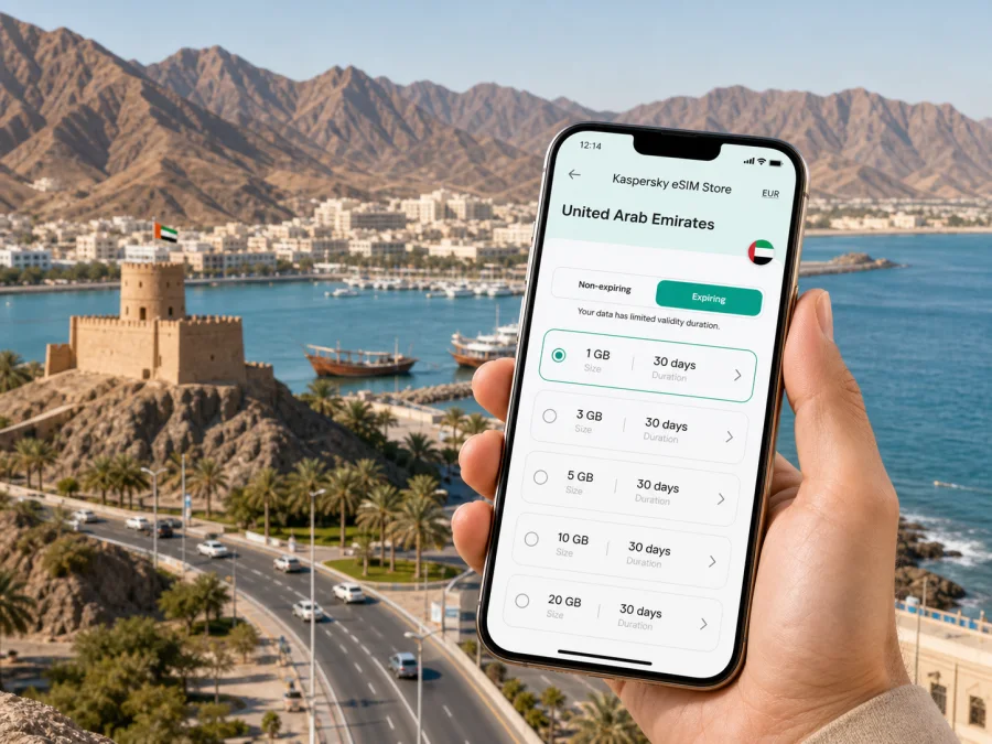 Fujairah eSIM for Mobile Internet