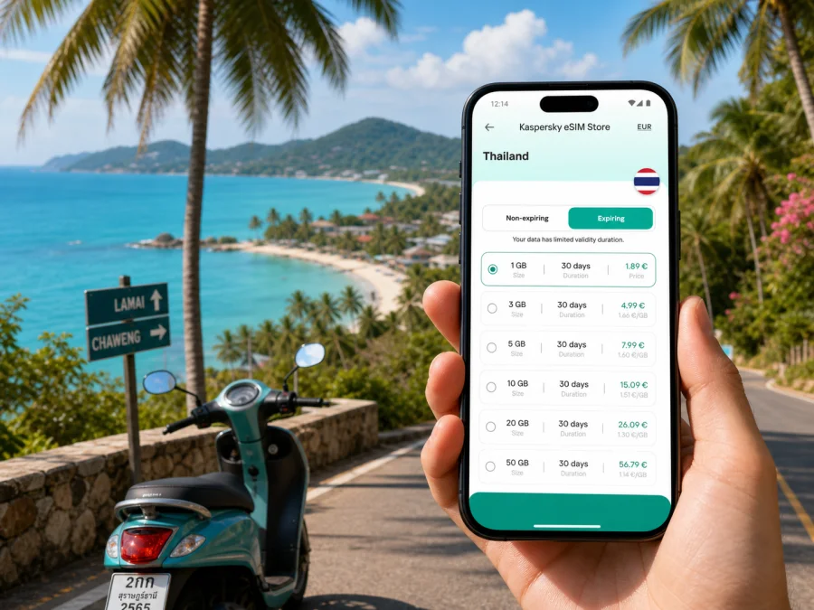 Koh Samui eSIM for Mobile Internet