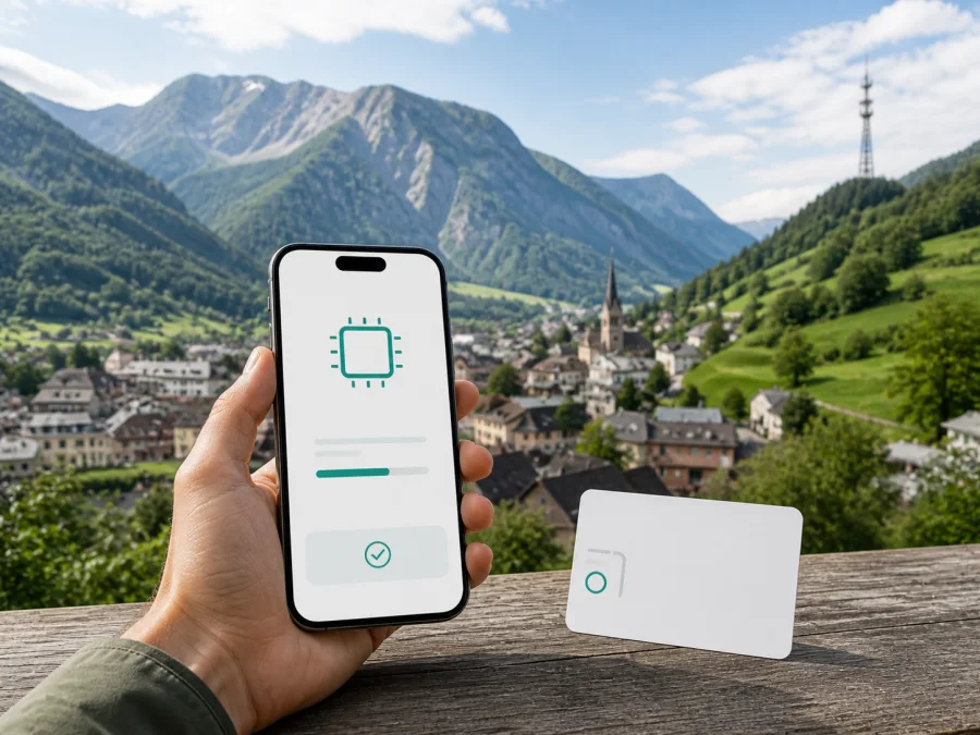 7acht eSIM in Liechtenstein: setup guide