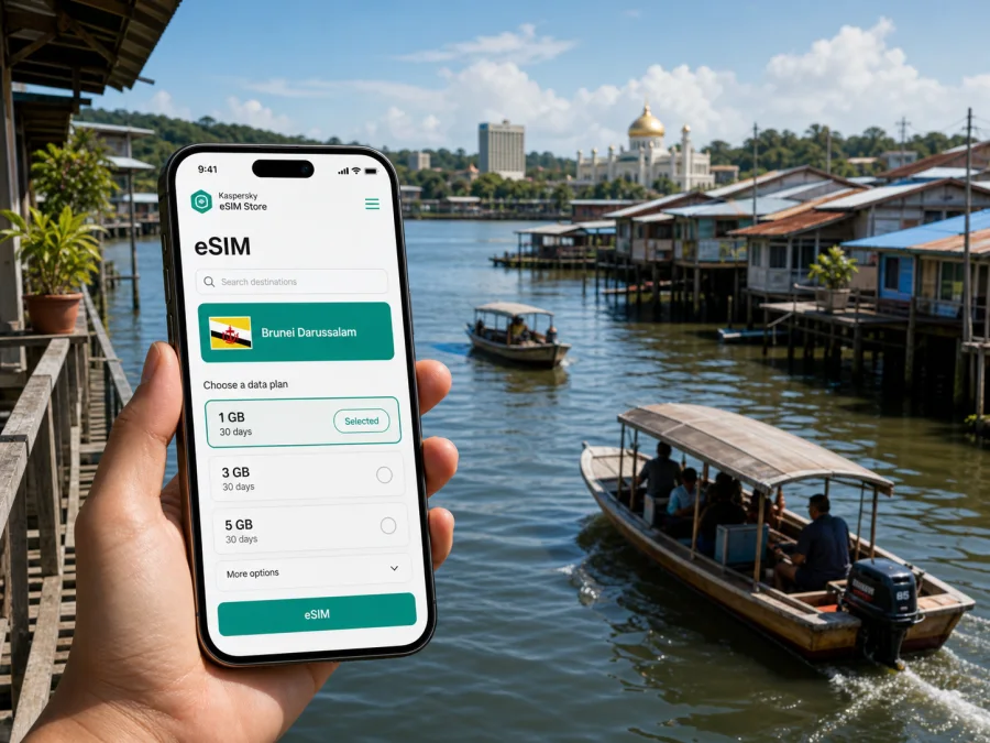 Kampong Ayer eSIM for Mobile Internet
