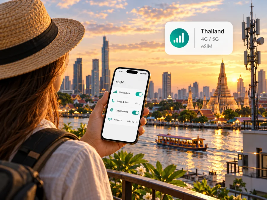 True Corporation eSIM in Thailand: what to check