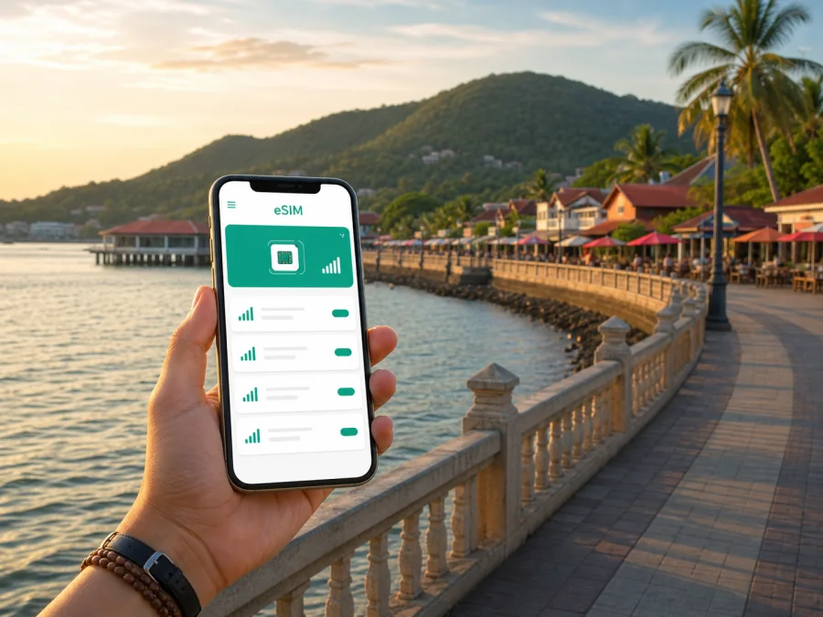 Kep eSIM for mobile internet in Cambodia