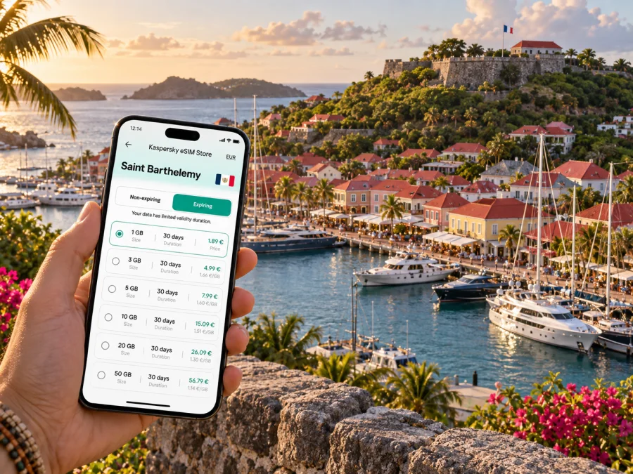 Gustavia eSIM: Mobile Internet & Travel Tips