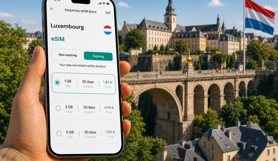 Luxembourg eSIM: mobile internet guide