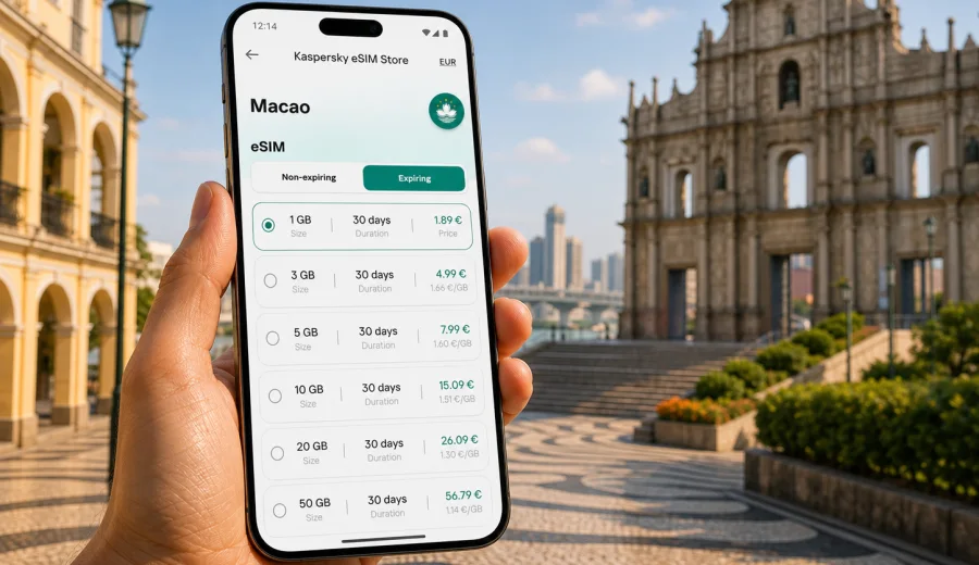 eSIM Macao: mobile connection and internet