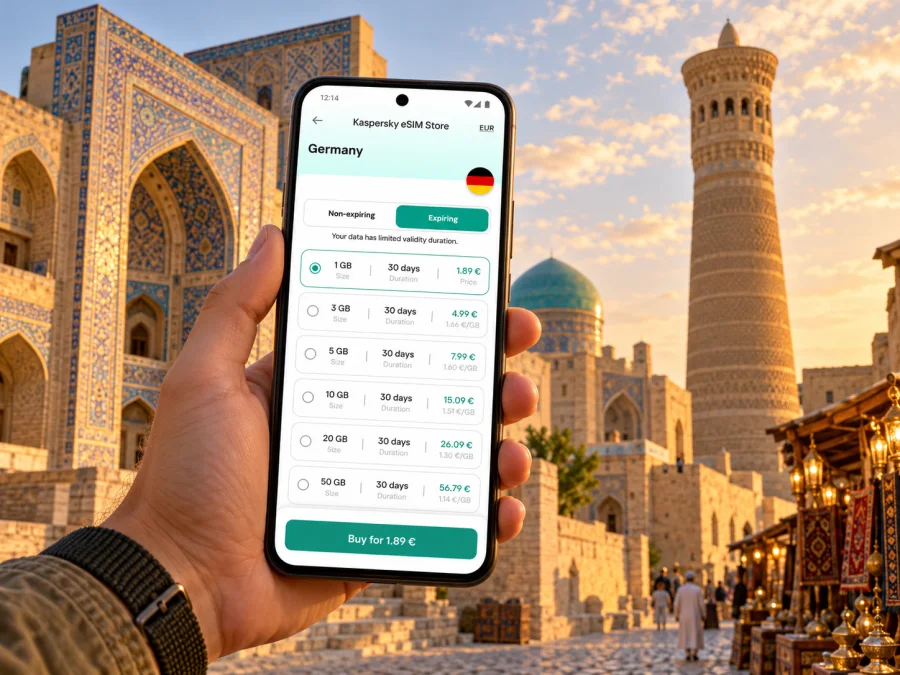 Bukhara eSIM: Mobile Internet for Your Trip