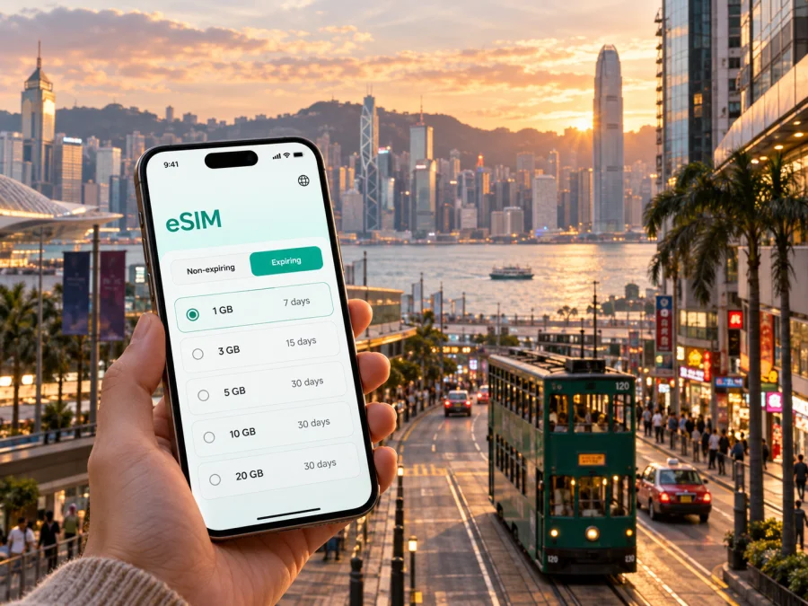 Wan Chai eSIM: Mobile Internet in Hong Kong
