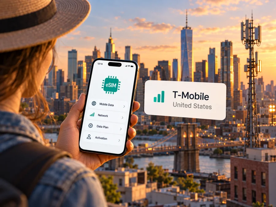 T-Mobile eSIM in the United States: traveler guide