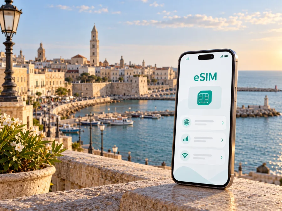 Bari eSIM: Mobile Internet for Your Trip