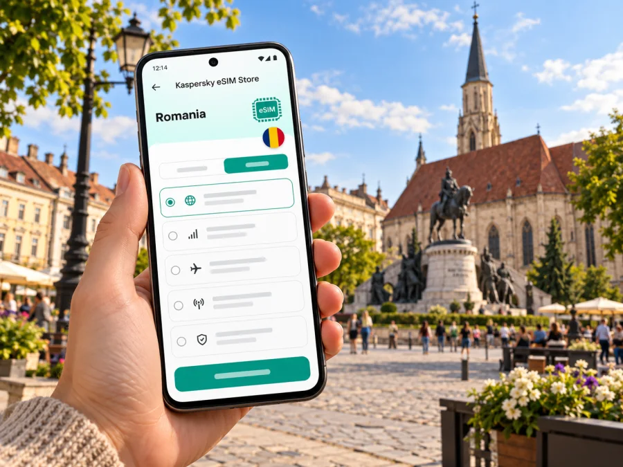 Cluj-Napoca eSIM for Mobile Internet in Romania