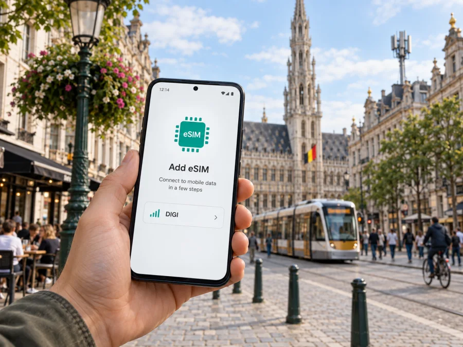 DIGI eSIM in Belgium: setup and travel guide
