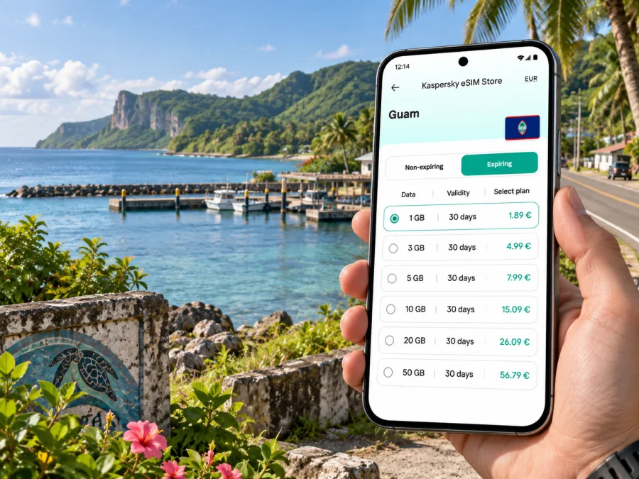 Agat eSIM: Mobile Internet for Your Guam Trip