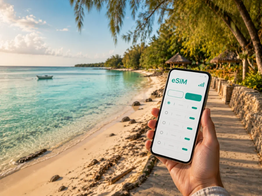 Belle Mare eSIM: Mobile Internet for Mauritius