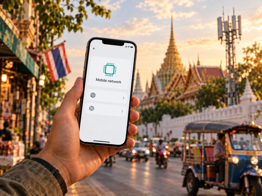 Mojo 3G eSIM in Thailand: what to check