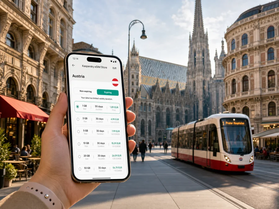 Vienna eSIM: Mobile Internet for Travel