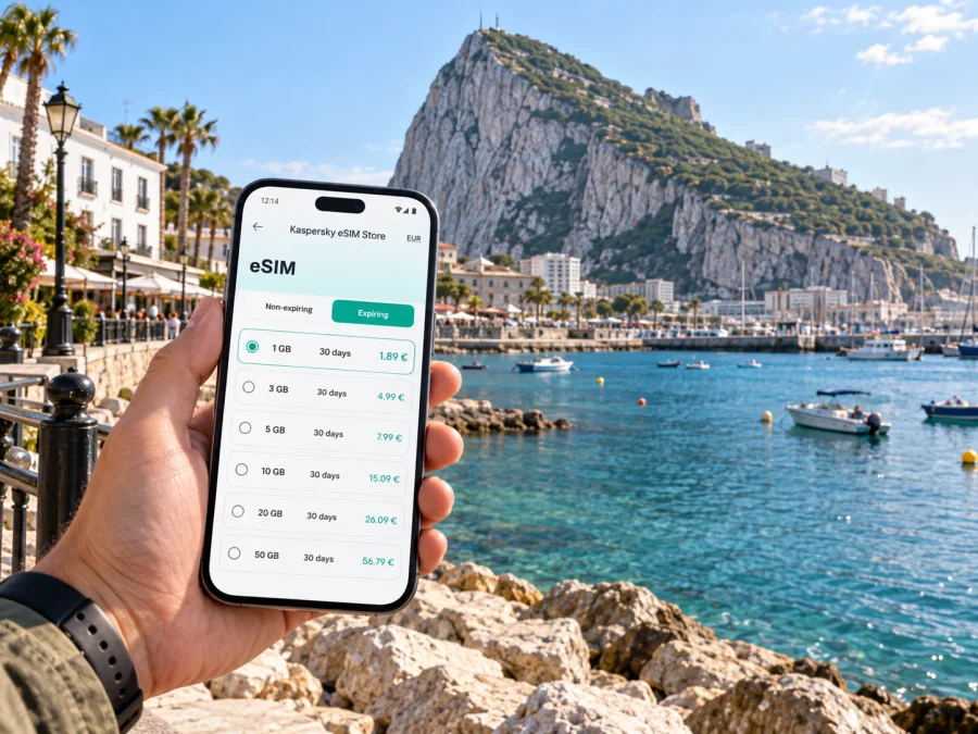 Rosia Bay eSIM: Mobile Internet in Gibraltar